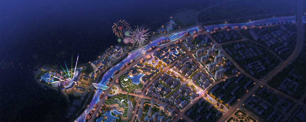 Masterplan for a new turistic destination in Hangzhou China