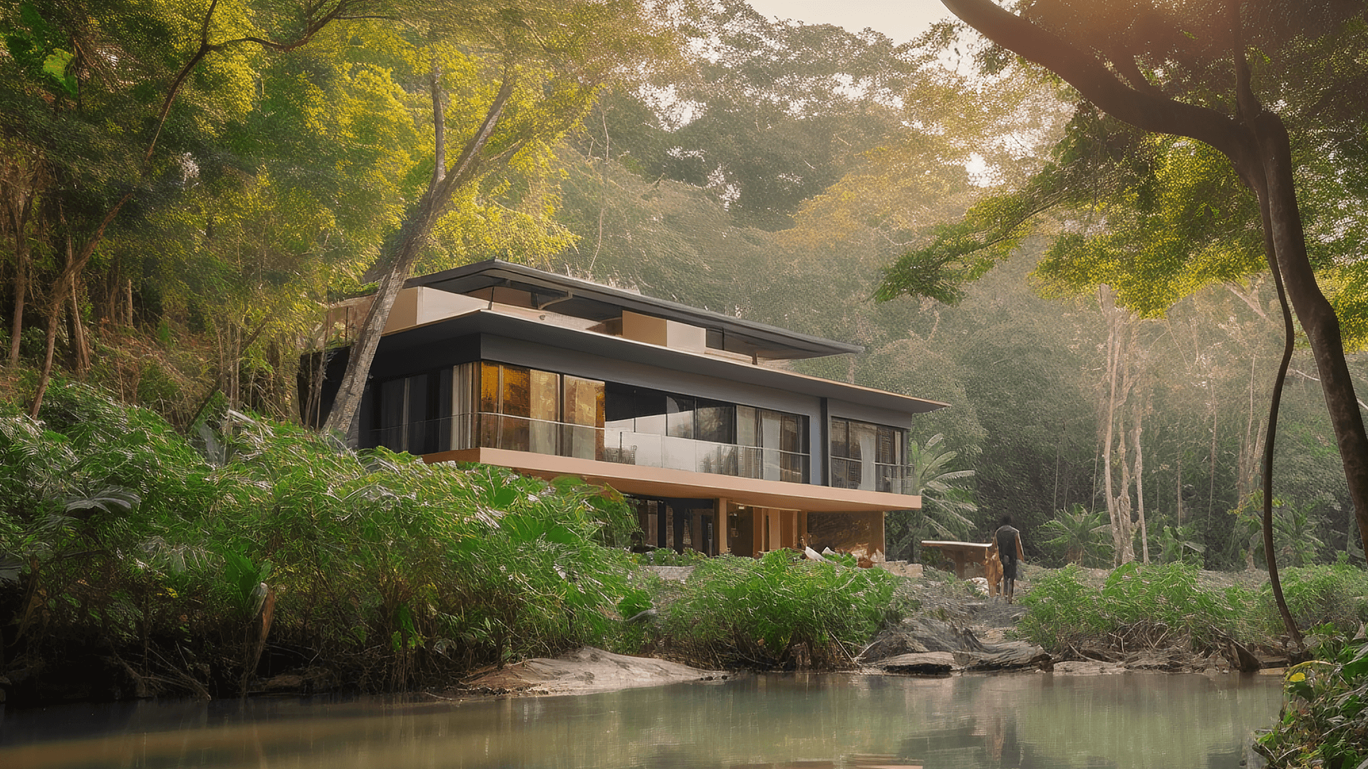 Using prefabication to design infinite customisable villa designs