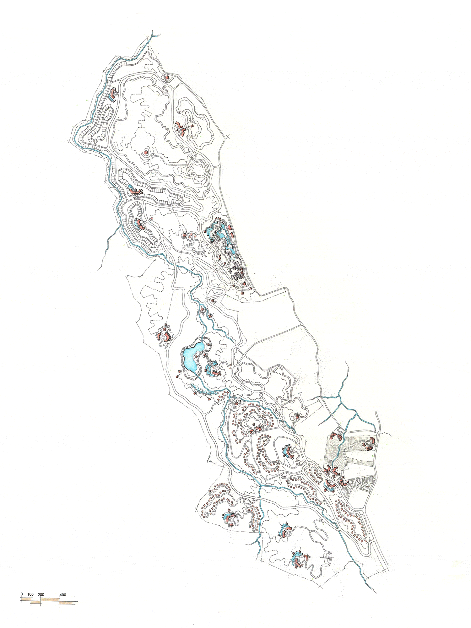sketch-progress-v2 SOG Design's sketch progress of Eco Destination masterplan project