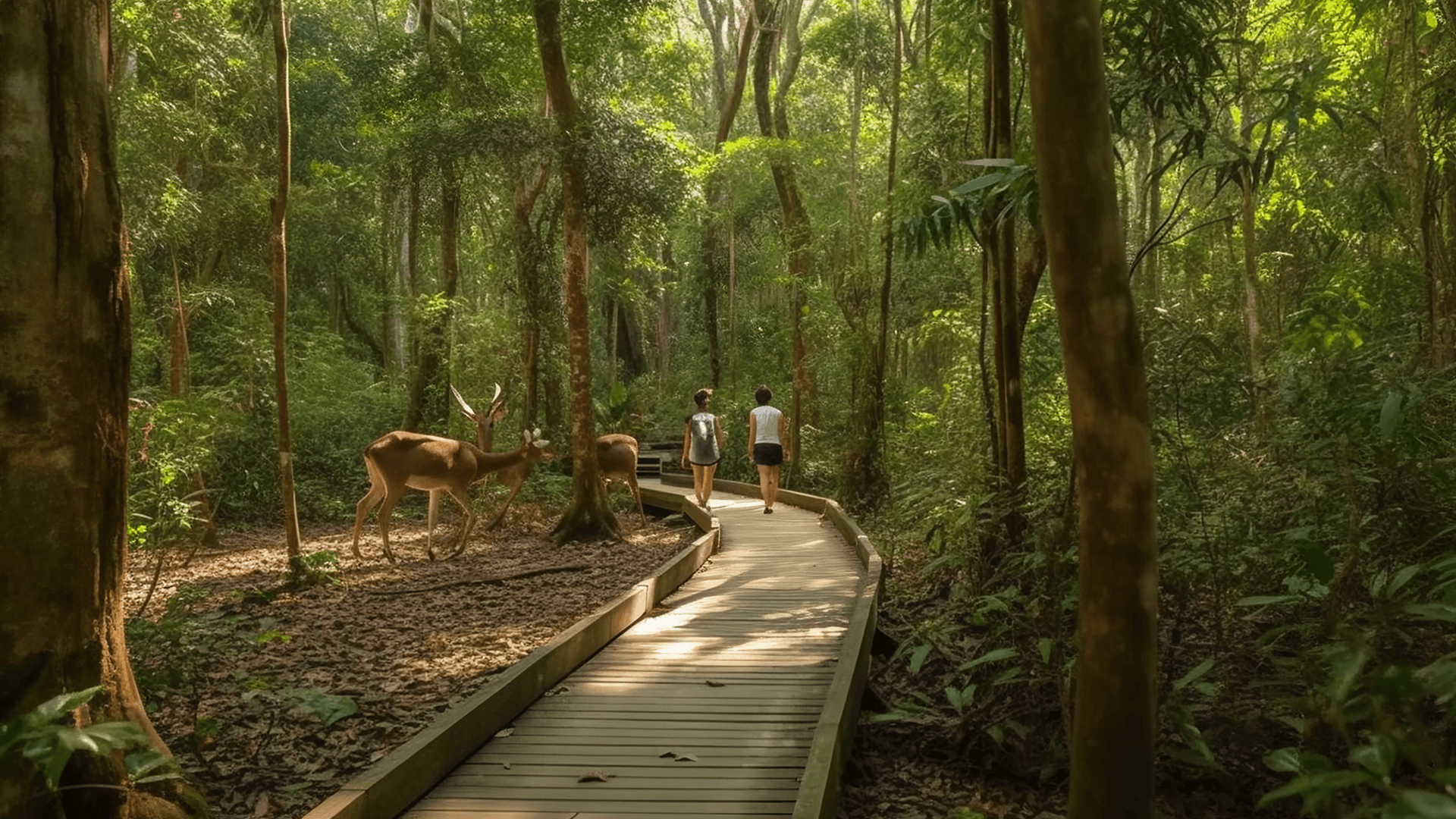 wildlife trail path in Eco Destination