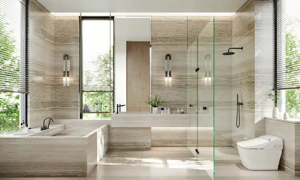 High-end master bathroom - Eco Spine