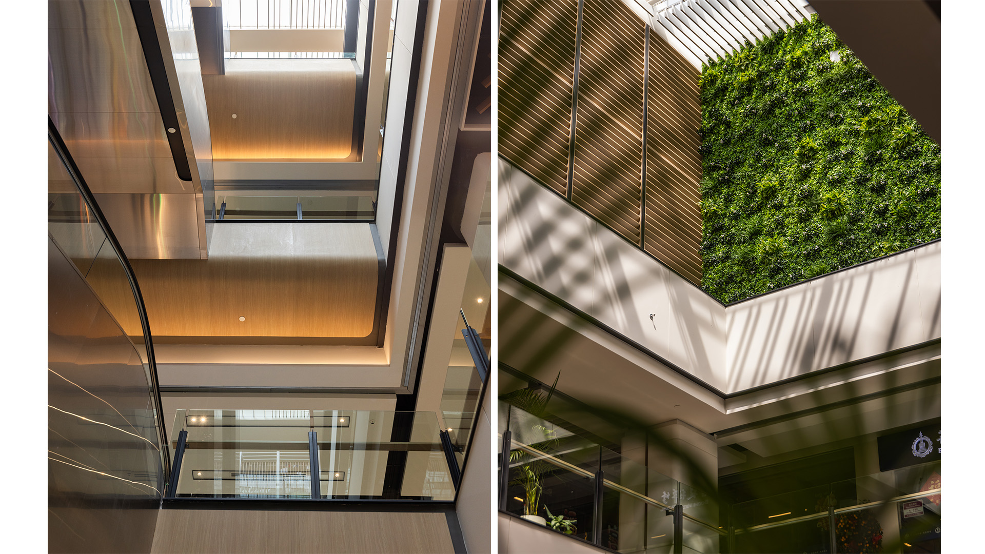 Geometric flooring pattern in Dunearn Village