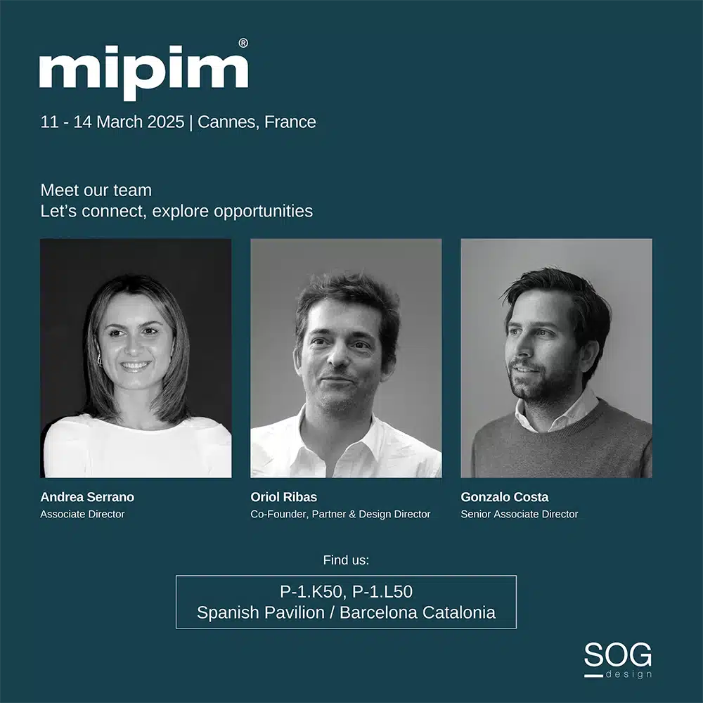 SOG design at MIPIM 2025 – Meet us at Cannes SOG design at MIPIM 2025: Meet Us in Cannes