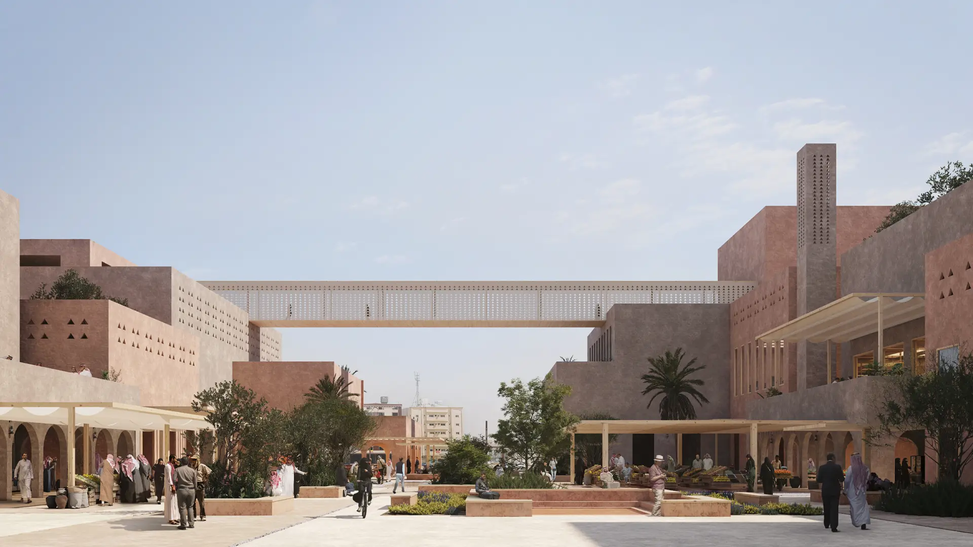 Tabuk Downtown Plaza