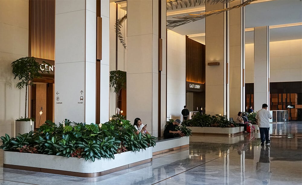 GWC Office Lobby AEI completion - seating areas