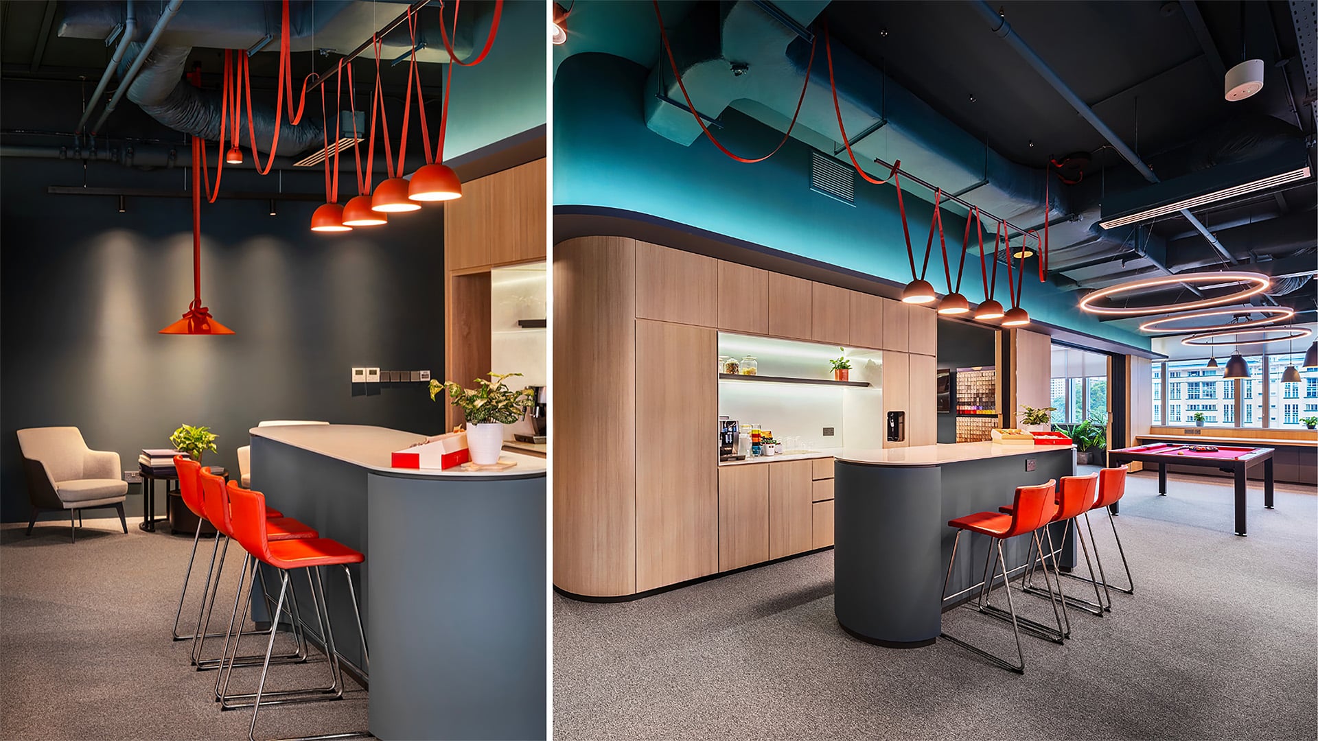 SOG design Telok Ayer Office - pantry area