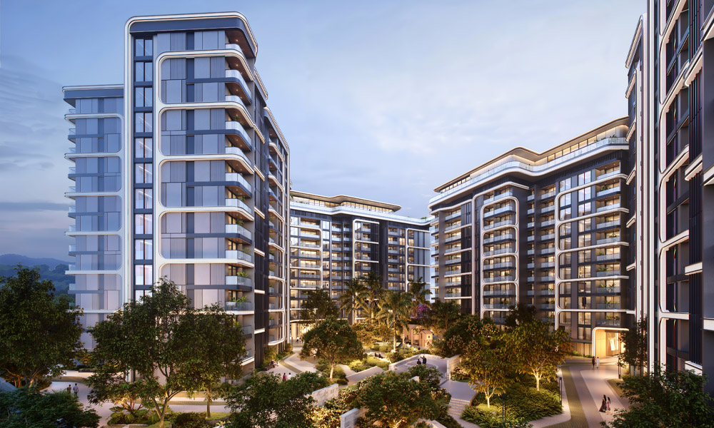landscaping at Elara Celestia