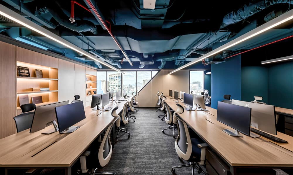 SOG HCMC new office - central seats