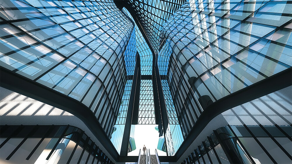 Central atrium - Bagmane Sierra