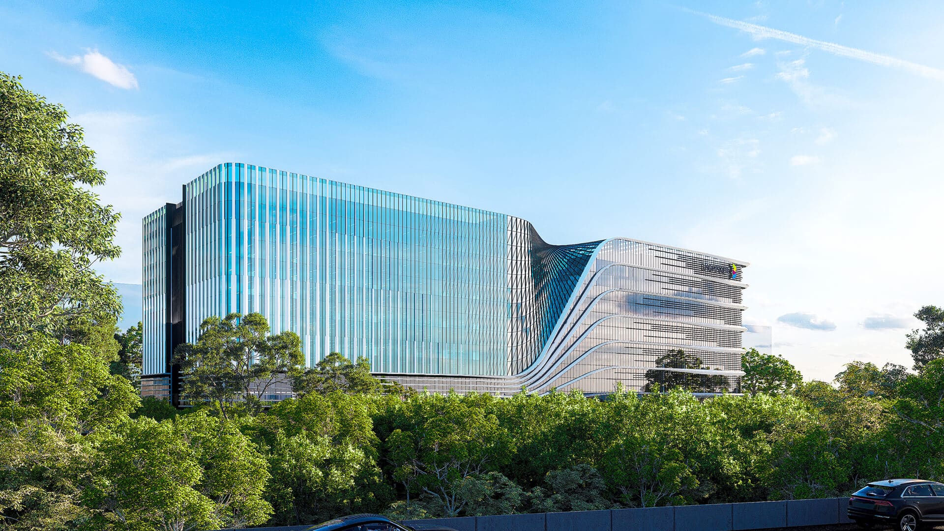 South-East View from the Park - Bagmane Sierra