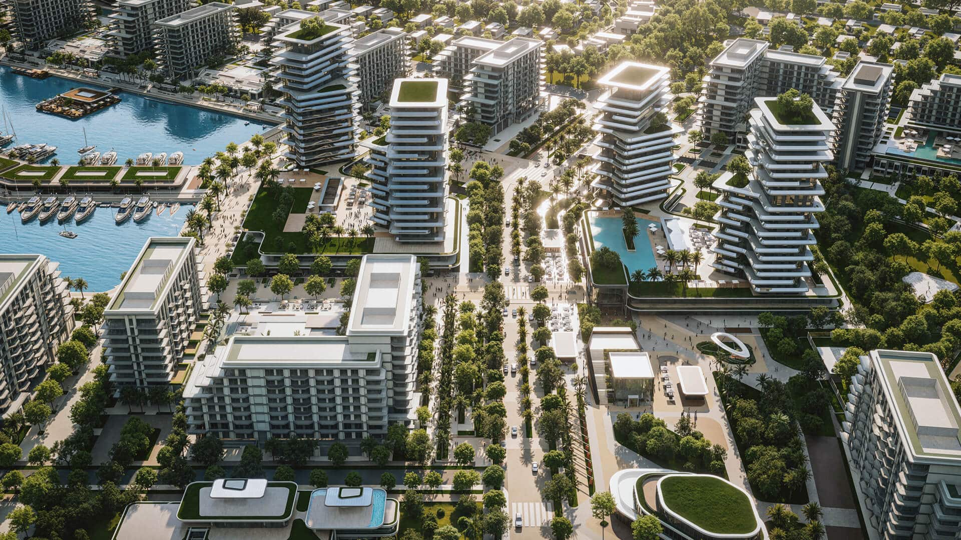 Gonio Marina Masterplan - city in a city